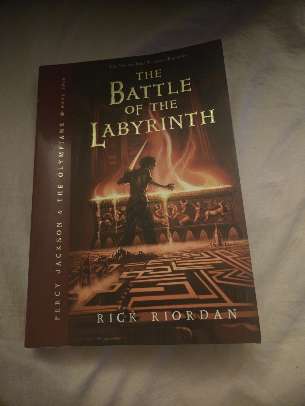 The Battle of the Labyrinth — Brown Paperback